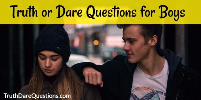 What questions to ask boys